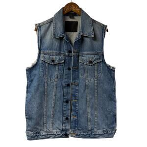 Denim X Alexander Wang Jean Daze Vest Large Premium Quality